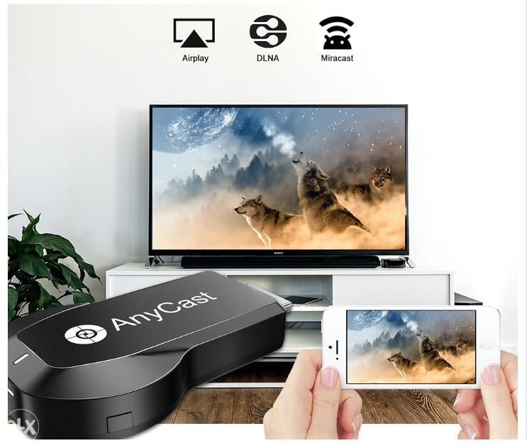 AnyCast WiFi mobitel na TV