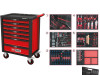 KOLICA SA ALATOM 7 LADICA 598 KOM 826.7598 KS TOOLS