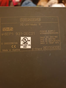 Siemens DC-USV-Modul 15 sitop
