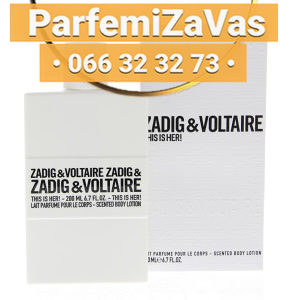 Zadig & Voltaire This Is Her ! 200ml Body Losion Ž 200ml BL