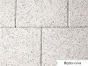 PRANA PLOČA 20x20x6cm bijelo-crna