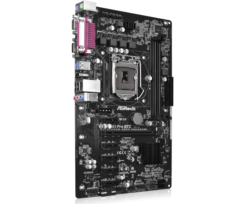 ASRock H81 Pro BTC R2.0 matična sa proc IntelCeleron