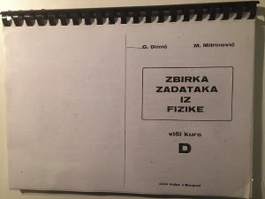 Zbirka zadataka iz Fizike - Dimić, Mitrinović