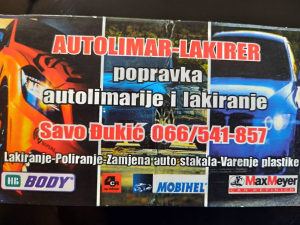 Autolimar autolakirer poliranje Banjaluka 066541857