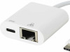 USB-C LAN adapter za punjenje