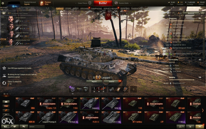 WOT Account
