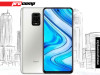 MOBITEL XIAOMI REDMI NOTE 9 PRO 6GB/128GB, PLAVI, Ind