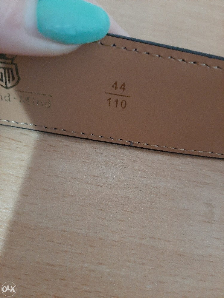 Kvalitetni elegantni muški kaiš od platna kože prava ko