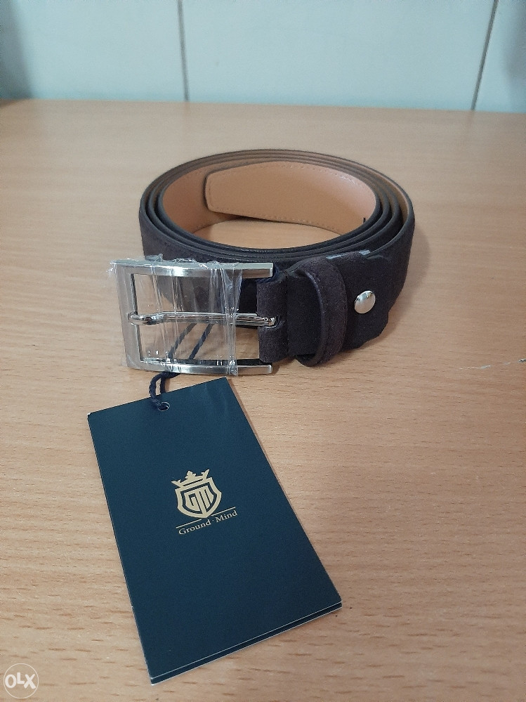 Kvalitetni elegantni muški kaiš od platna kože prava ko