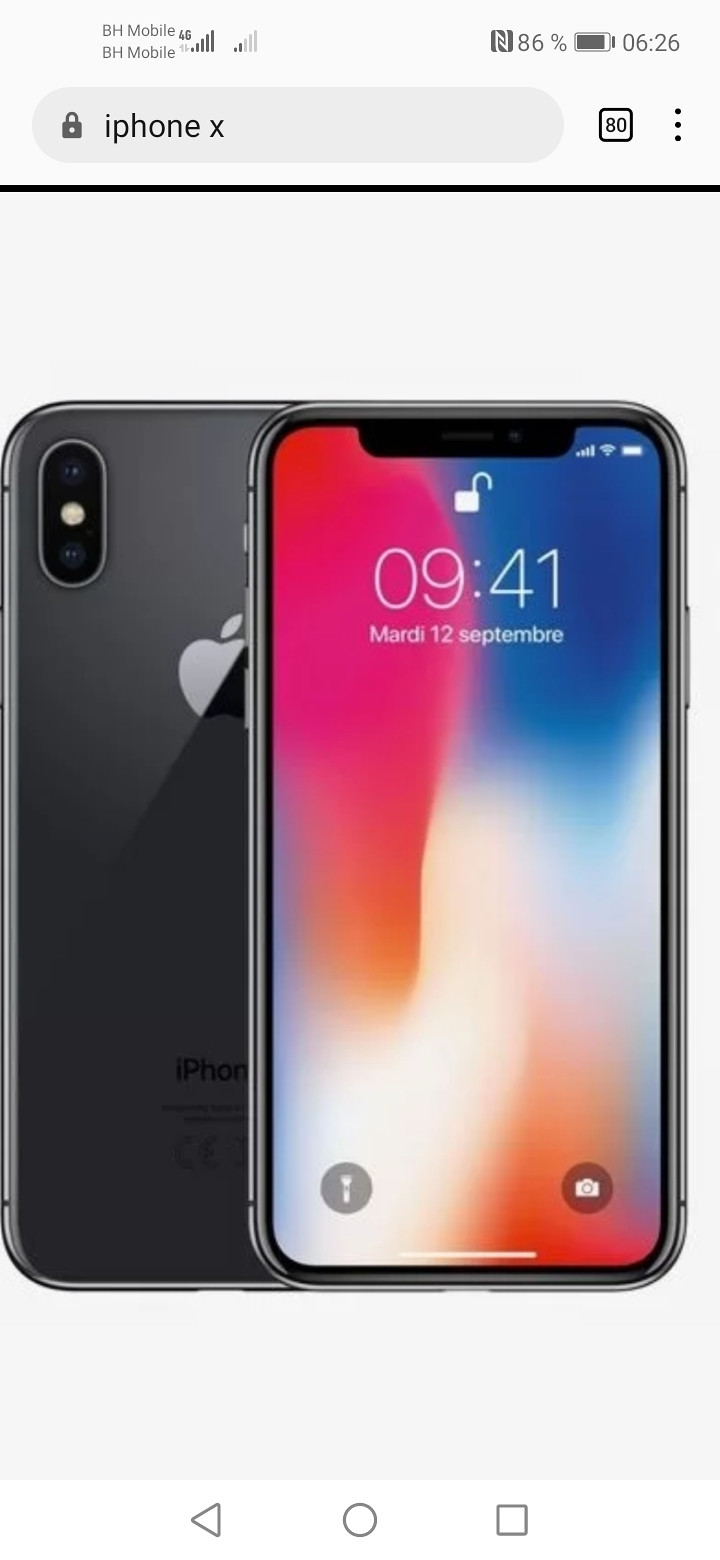 Iphone X 64gb NOVO 12mj.Garancija 940 KM Mobilni uređaji