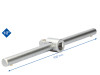KLIZNA POLUGA 1/2'' BT022901 BRILLIANT