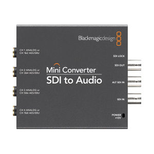 Blackmagic Design SDI to Audio