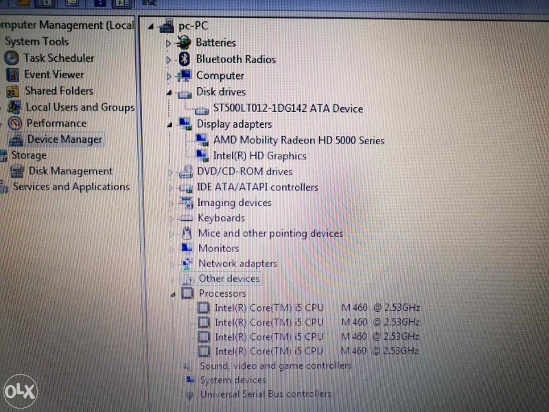 Laptop HP i5-M460 8gb 500gb grafike Laptopi