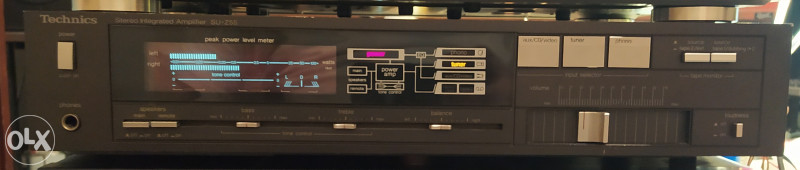 Amplificateur Hi-Fi Vintage Technics SU-Z55 Avec Carton Notice Garantie 1986