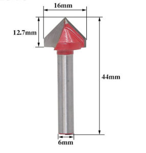 Glodalo V 90° 16mm CNC Namjestaj Kuhinja Kroner