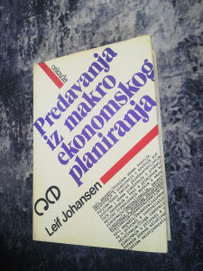 Predavanja iz makroekonomskog planiranja - Leif Johanso