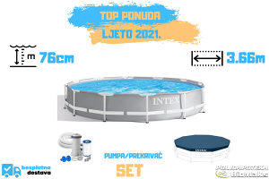 Bazen INTEX 366x76 TOP PONUDA