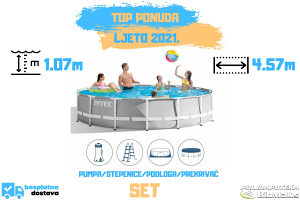 Bazen INTEX 457x107 TOP PONUDA