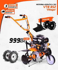 MOTORNA FREZA VILLAGER KOPACICA 7KS
