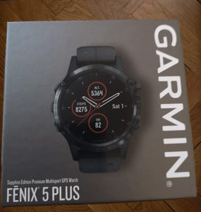 Garmin Fenix 5 Plus Sapphire Smartwatch NOVO