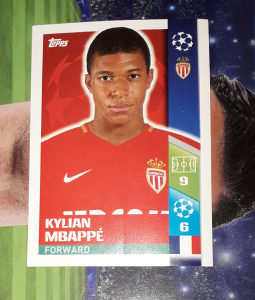Topps rare mint Mbappe i Haland
