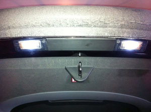 Audi LED osvjetljenje tablice Passat