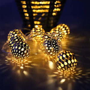 Marokanske kuglice svijetlo, dekoracija, 40 LEDs