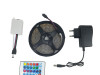 LED TRAKA RGB sa daljinskim / 15 boja