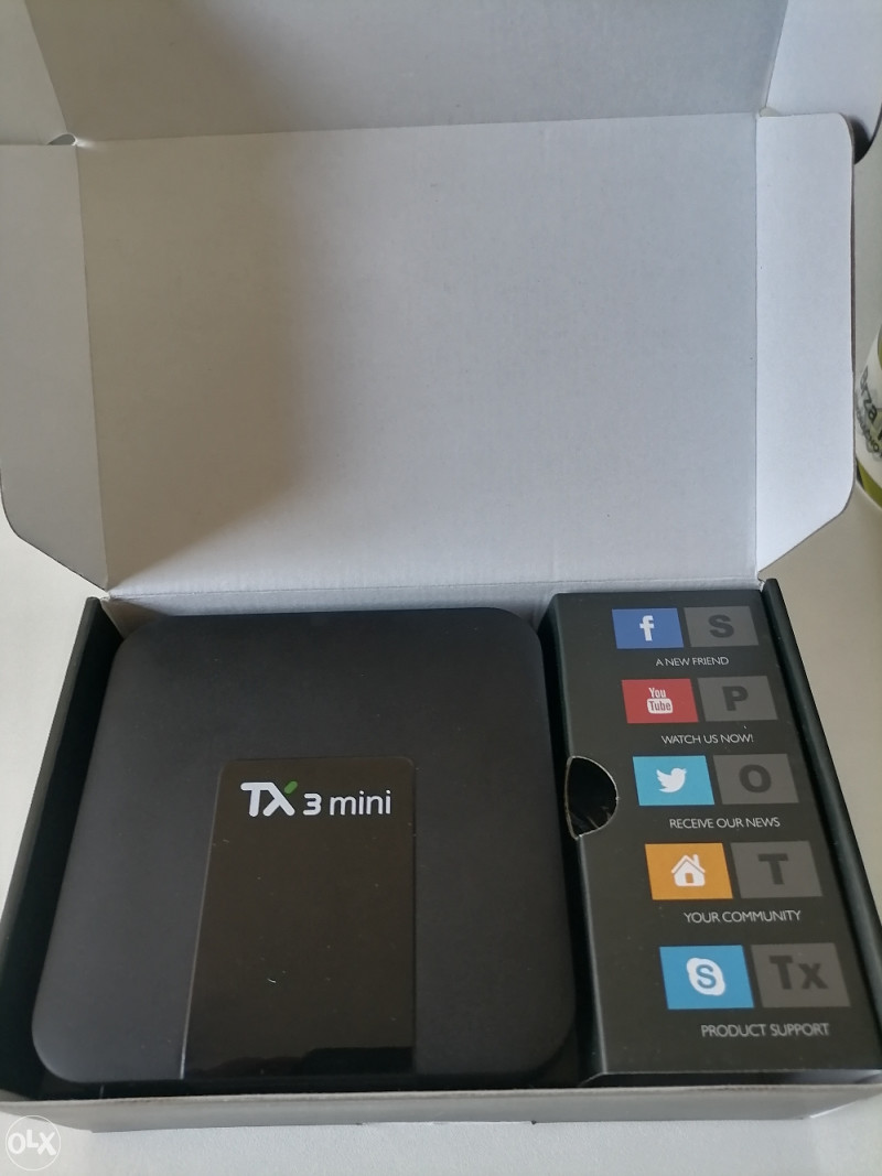 Tv Box Tanix x3, android 7.1,16000 kanala,instalacija*