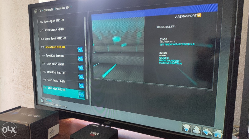 Tv box V88 4K- 1GB/8GB TV boxovi