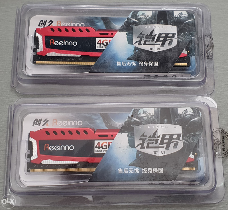 2x Reeinno 4GB DDR4 2400 DIMM Memorije (RAM)