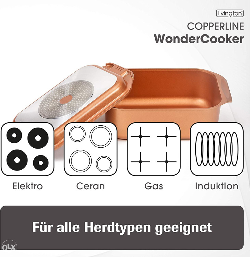 Livington Copperline WonderCooker, keramička friteza