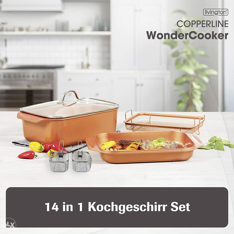 Livington Copperline WonderCooker, keramička friteza