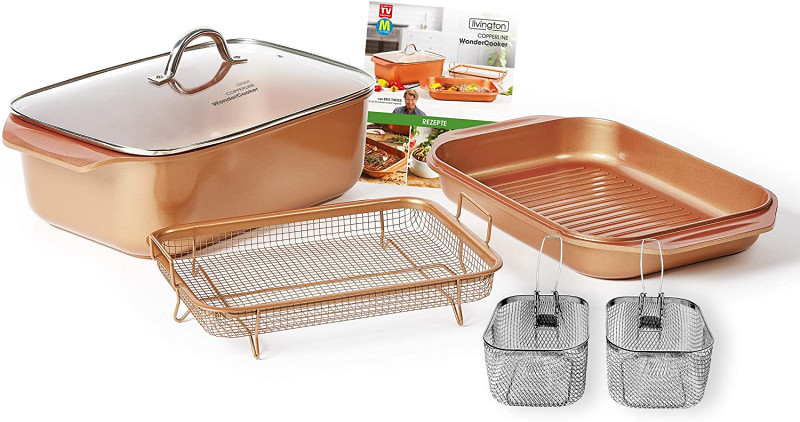 Livington Copperline WonderCooker, keramička friteza