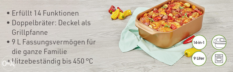 Livington Copperline WonderCooker, keramička friteza