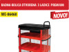 RADNA KOLICA OTVORENA 3 LADICE WE-86460 PREMIUM