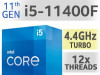 Intel i5 11400F 12x2.6-4.4GHz