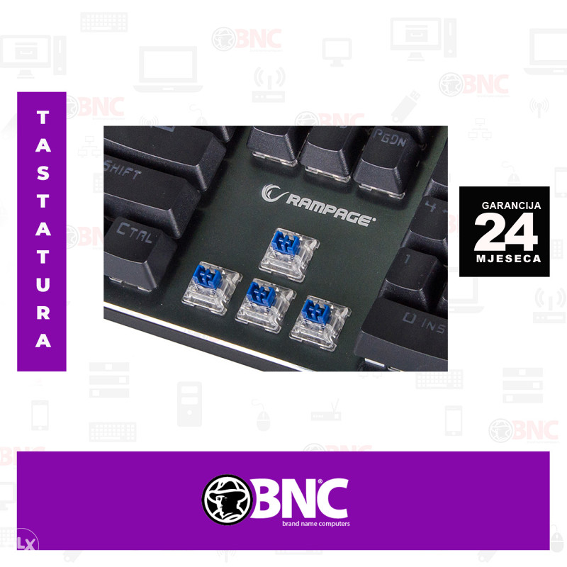 Tastatura Rampage gaming MITHRIL PRO KB-RX8