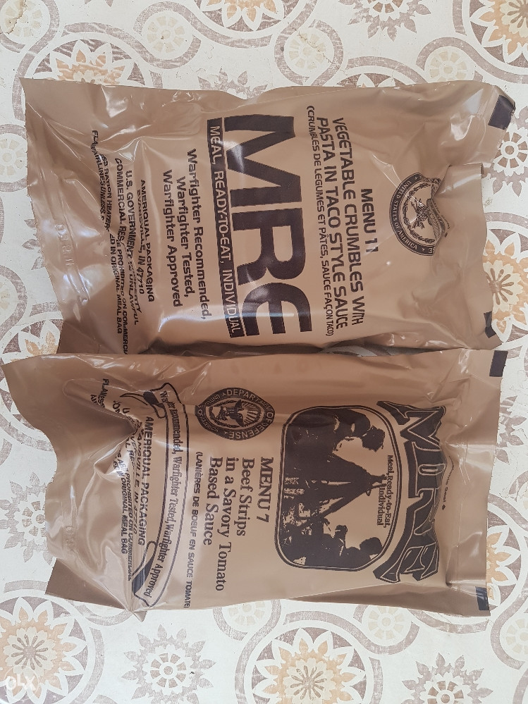 MRE US Army terenska hrana
