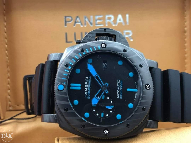 Panerai Luminor Carbontec New Black Blue satovi 2021 Ru ni