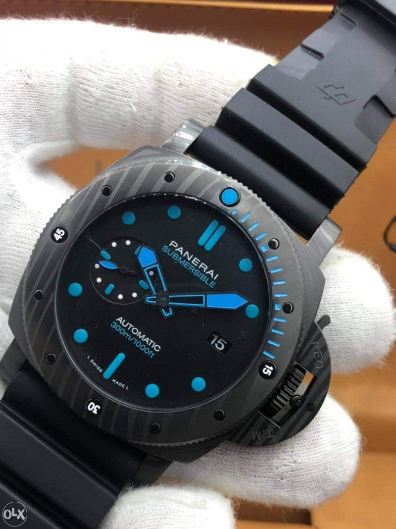 Panerai Luminor Carbontec New Black Blue satovi 2021 Ru ni