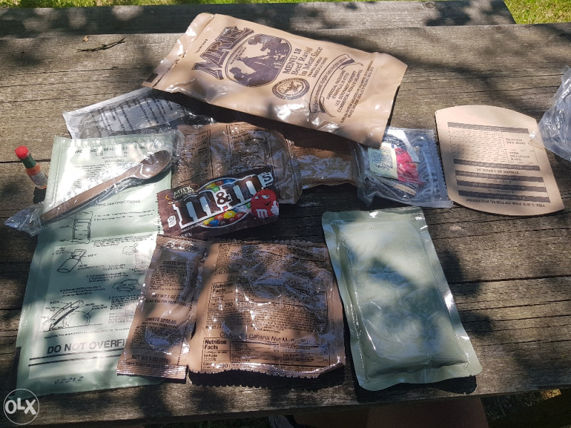 MRE US Army terenska hrana
