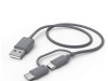 Hama kabal 2u1 USB Micro sa adapterom type-c 1m 187224