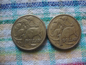 Australija lot dolara, dolari i centi