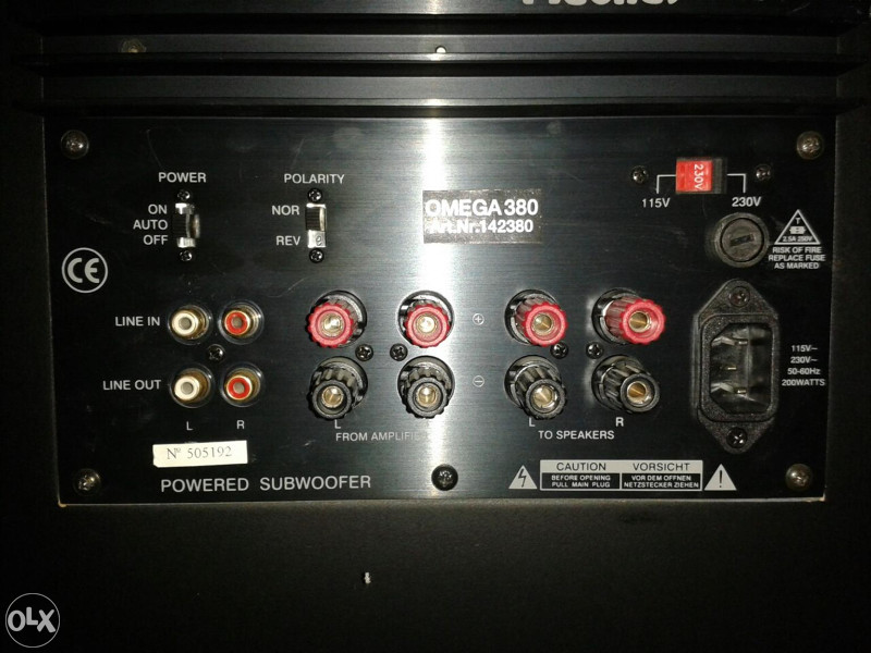 MAGNAT OMEGA 380 subwoofer