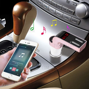 Auto Audio Transmiter Bluetooth USB MP3 FM