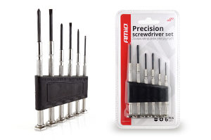 PRECIZNI SET ODVIJACA 6 KOMADA AMIO (028936)