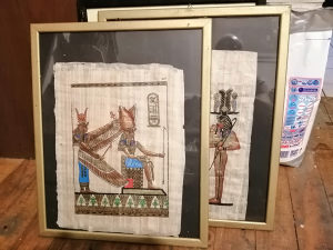 ukjetničke slike (na papirusu)
