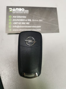 Oklop kljuca Opel Astra, Vectra 2 dugmeta