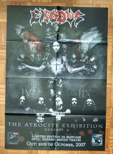 EXODUS - The Atrocity Exhibition PROMO POSTER